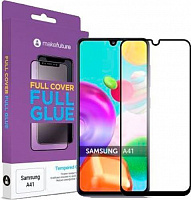 Захисне скло MakeFuture Full Cover Full Glue для Samsung A41 (MGF-SA41) 