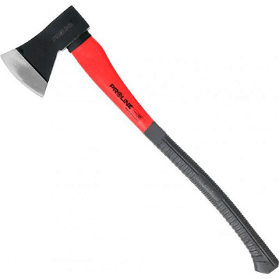 Топор Proline с ручкой из стекловолокна и резины 80 см 1,6 кг