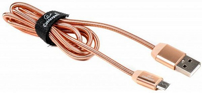 Кабель CABELEXPERT USB – microUSB 1 м золотий (CCPB-M-USB-08G)
