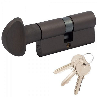 Цилиндр Cortellezzi Primo 117F 30x30 ключ-вороток 98 мм коричневый