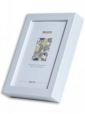 Рамка для фото Velista 15H-015v 1 фото 10x15 см белый 