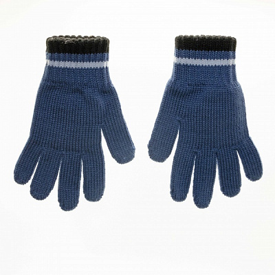 Перчатки Margot Bis Kaj р.15 сине-серый 