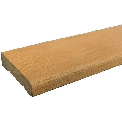 Наличник шпонированный ОМиС 10x60x2200 мм дуб тонированный