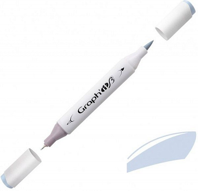 Маркер двусторонний Graph'it GI89103 холодный серый 3 