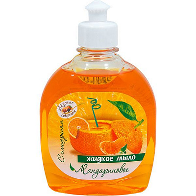Жидкое мыло Вкусные Секреты Мандарин 300 мл