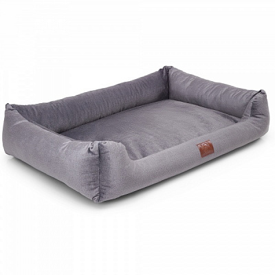 Лежак Pets Хепинес темно-серый 60x90 см