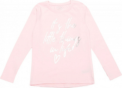 Футболка для девочки 998-416 р.128 розовый 