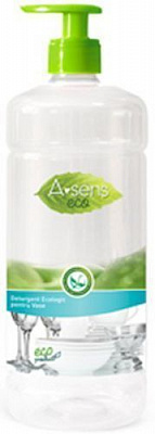 Жидкость для ручного мытья посуды A-sens eco 1л