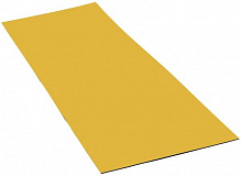 Лист ПВХ вспененный Onduclair 500х1000х3 мм желтый