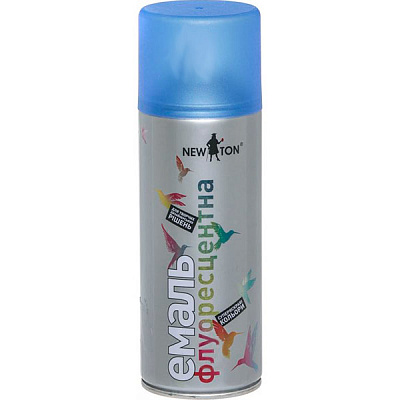 Эмаль аэрозольная флуоресцентная Ral 5016 New Ton синий 400 мл