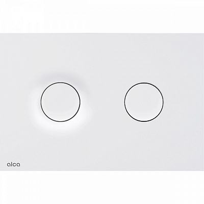 Кнопка керування Alca Plast для прихованих систем інсталяції Dot.Dot. M1976 білий-мат