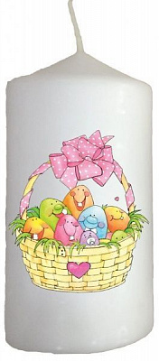 Свічки Святкова 6,5 х 12 см