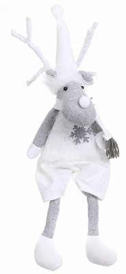 Декорация новогодняя Лосик хрупкий 12х55 см ассортимент AXY2228001AB