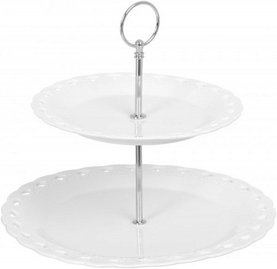 Фруктовница 2-х ярусная Ajour Fiora 