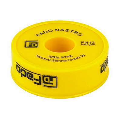 Лента-фум FADO 19 мм x 0.25 мм x 15 м ГАЗ FN12