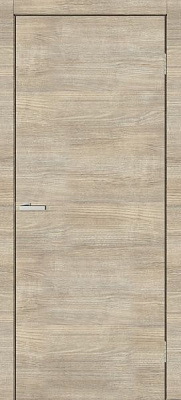 Дверное полотно ОМиС L глухое (гладкое) ПГ 800 мм дуб родос 