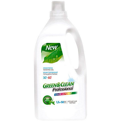 Гель для машинной стирки Green&Clean Color 1,5 л