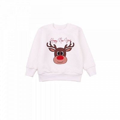 Джемпер унісекс Фламінго р.110 молочний 817-803