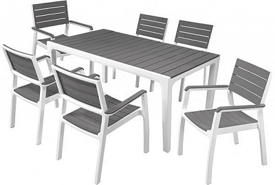 Комплект мебели Curver Harmony серый 