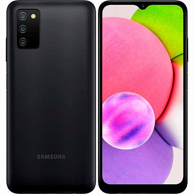 Смартфон Samsung Galaxy A03S 3/32GB black (SM-A037FZKDSEK)