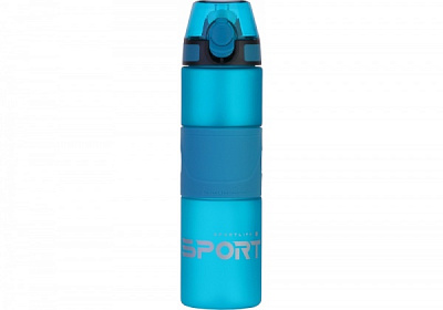 Пляшка для води Stripe 750 мл синя O51932 Optima