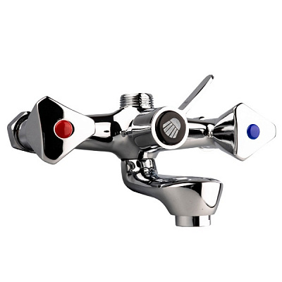 Смеситель для ванны GH Steel 32.10.127 с душевым набором