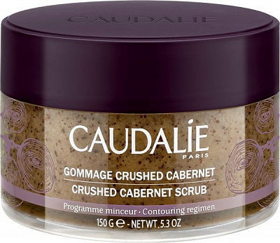 Скраб для тіла Caudalie Vinotherapie Каберне 088 150 г 150 мл
