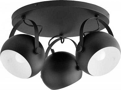 Люстра TK Lighting PARMA 3x60 Вт E27 чорний 4156