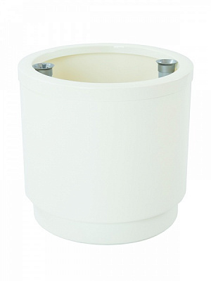 Горщик пластиковий Plastiken HIDROJARDINERA 4136 круглий 40 л 233 Біла (4136 blanco 4136 б)