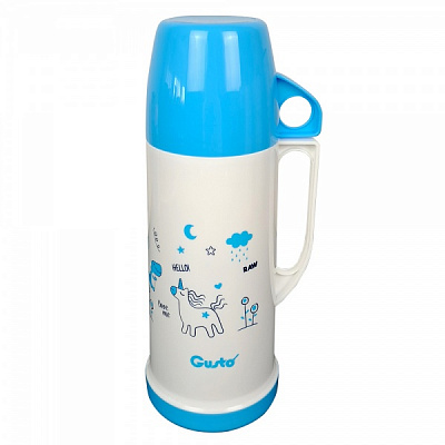 Термос GT115 Детская мечта голубой 450 мл Gusto