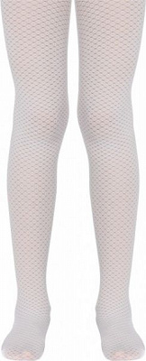 Колготки дитячі Conte-Kids CE TINA bianco р.146-152 білий