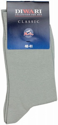 Носки Diwari CLASSIC 000 р. 25 серый 