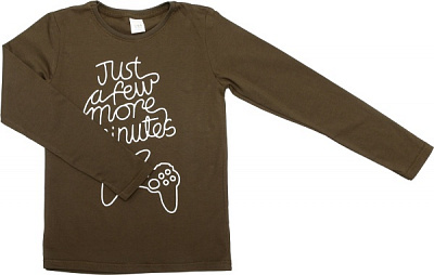 Реглан для хлопчика Luna Kids More minutes р.134 хакі