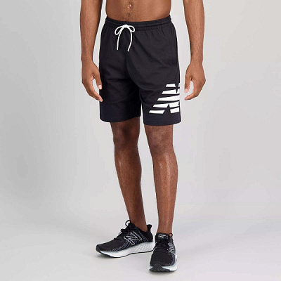 Шорты New Balance HEATHERTECH KNIT MS21073BK р. L черный