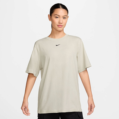 Футболка Nike W NSW TEE ESSNTL LBR FD4149-072 р.S бежевий
