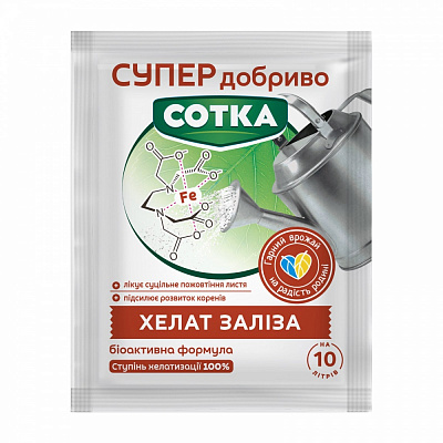 Удобрение Сімейний сад Хелат железа 10 г