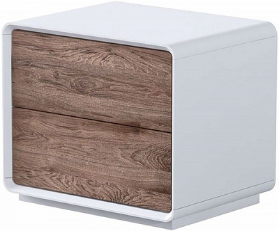 Тумба приліжкова Aqua Rodos Astrid ASTKOM2S-550 білий матовий