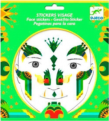 Наклейки для обличчя Djeco Дракон