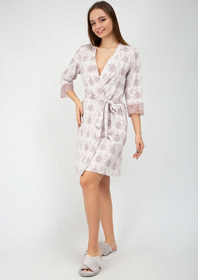 Халат Roksana 1177/16027 р. 3XL капучино 