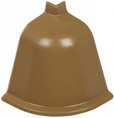 Кут зовнішній REHAU 118 Rauwalon 100x100x10 мм світло-коричневий