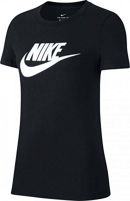Футболка Nike W NSW TEE ESSNTL ICON FUTUR BV6169-010 M черный