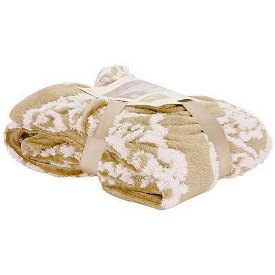 Плед La Nuit Jacquard бежевий 160x200 см