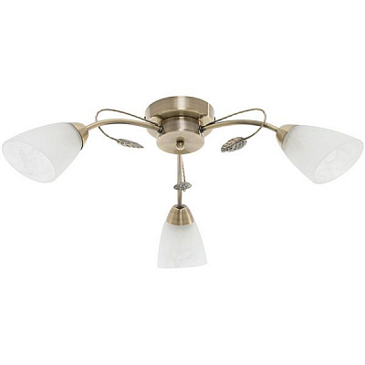 Люстра Accento Lighting Vito ALHu-HKC31239/3 антична латунь