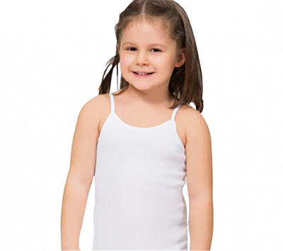 Майка дитяча для дівчинки Namaldi G88-408 р.140-152 білий