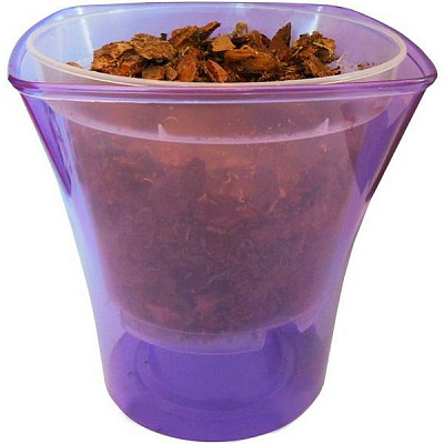 Комплект для пересадки орхидей Квадро 1,5 л квадратный 