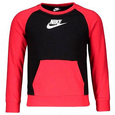 Джемпер Nike JUMPMAN CLASSIC FLCE CAMO 86G863-U10 р. 7 красный