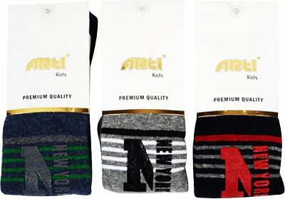 Колготки для мальчиков ARTI 320104р.106-118 джинс 