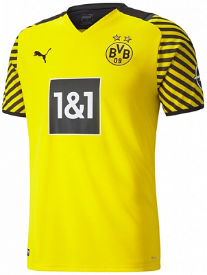 Футболка Puma BVB HOME Shirt Replica w Sponsor 75903601 р.2XL жовтий