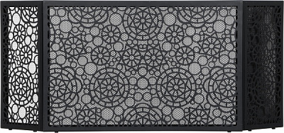 Решетка каминная SSH-1 50х74 см черный 