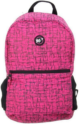 Рюкзак молодіжний YES Сompact Reflective R-09 рожевий (558506)